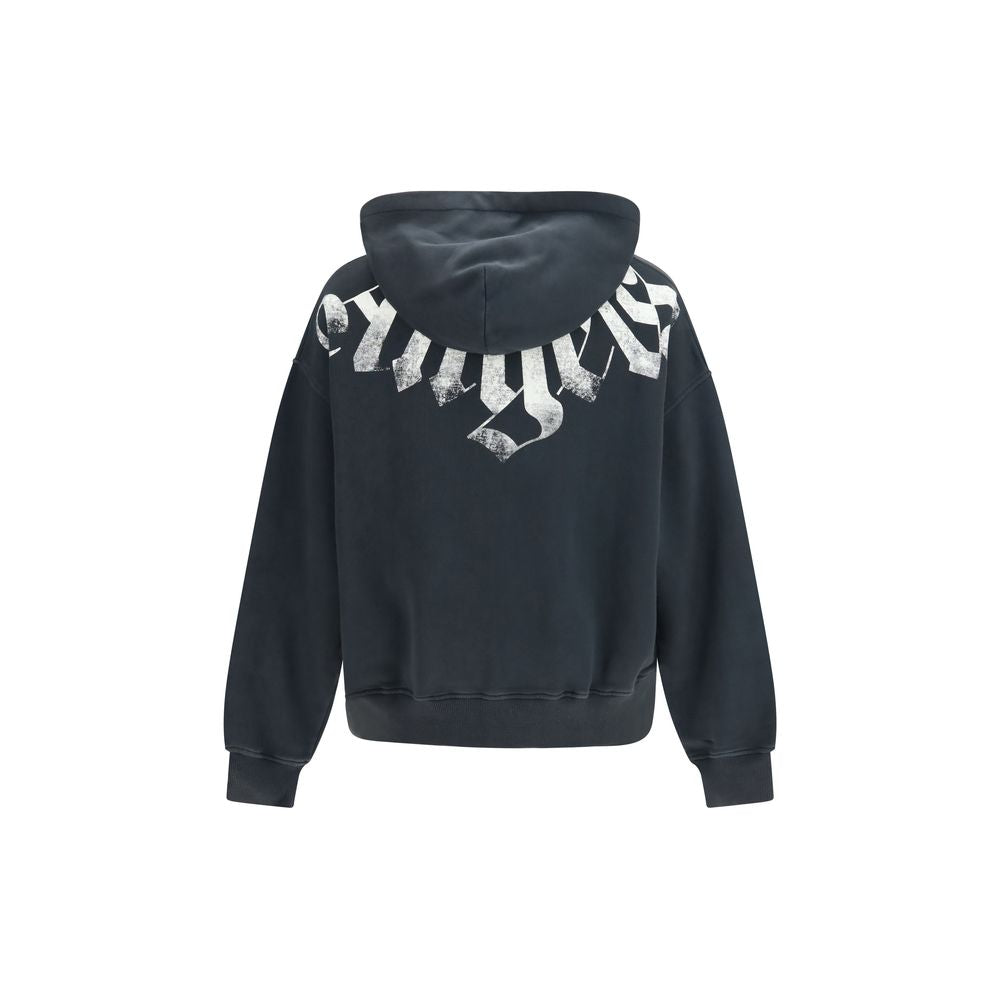 Palm Angels Hanorac Negru din Bumbac