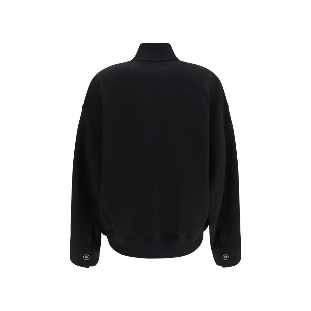 Max Mara Jachetă Lungă Neagră din Lână