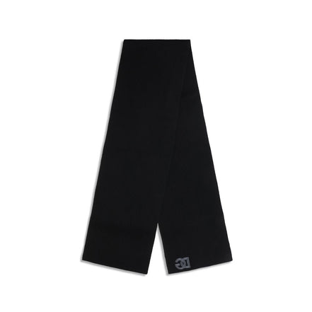 Dolce & Gabbana Black Wool Scarf