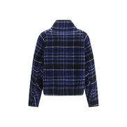 PINKO Blue Wool Shell Jacket