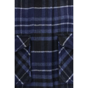 PINKO Blue Wool Shell Jacket