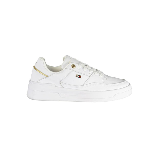 Tommy Hilfiger Pantof Sport Alb din Poliuretan pentru Femei