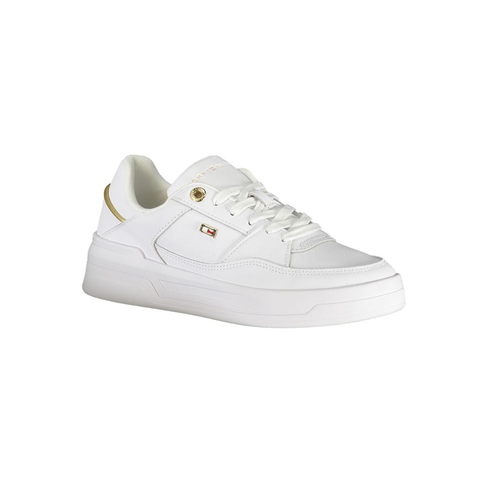 Tommy Hilfiger Pantof Sport Alb din Poliuretan pentru Femei