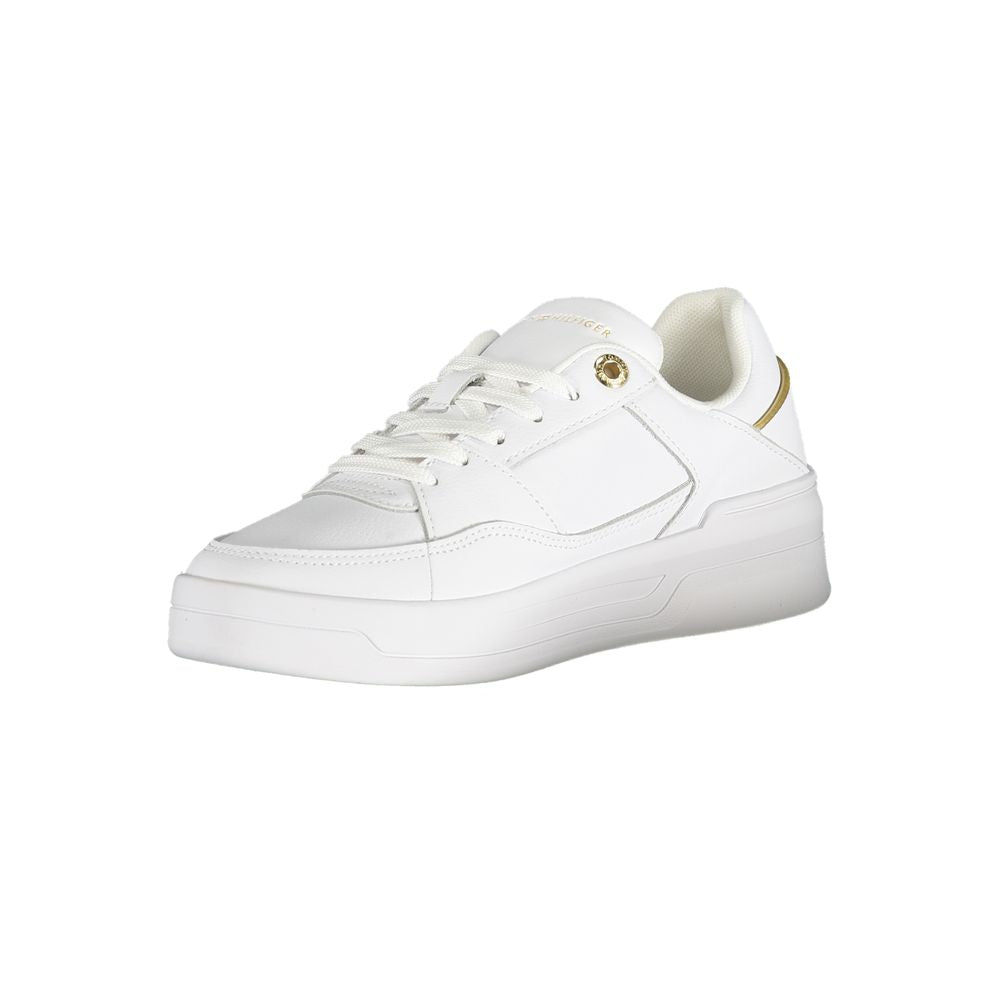 Tommy Hilfiger Pantof Sport Alb din Poliuretan pentru Femei