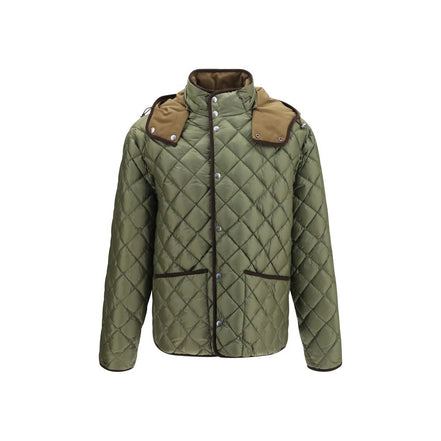 Moncler Geacă Lungă Multicoloră din Poliamidă