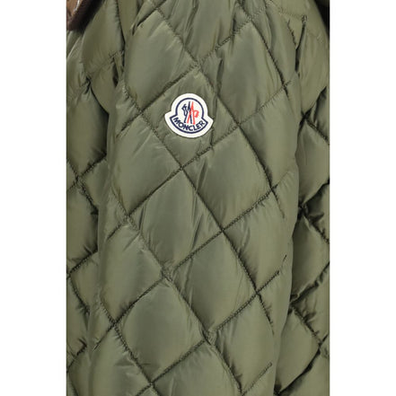 Moncler Geacă Lungă Multicoloră din Poliamidă