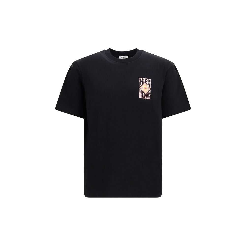 Casablanca Tricou Negru din Bumbac