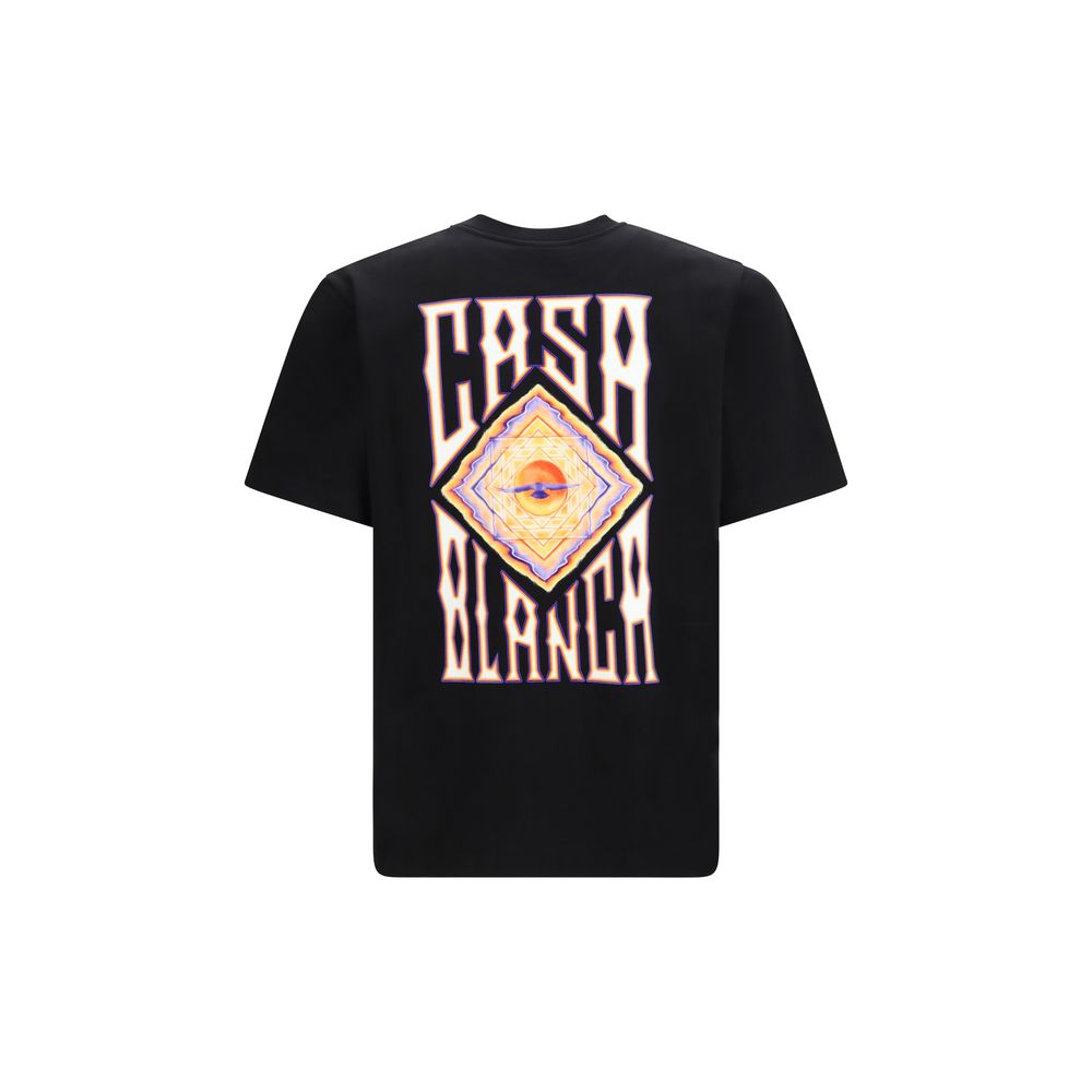 Casablanca Tricou Negru din Bumbac