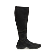 Miu Miu Ghete Negre din Piele de Miel