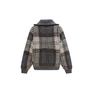Brunello Cucinelli Cardigan Gri din Mohair