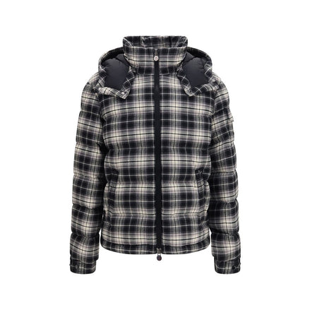 Moncler Black Cotton Full-Length Jacket