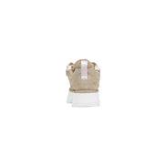 UGG Beige Leather Ankle Boots