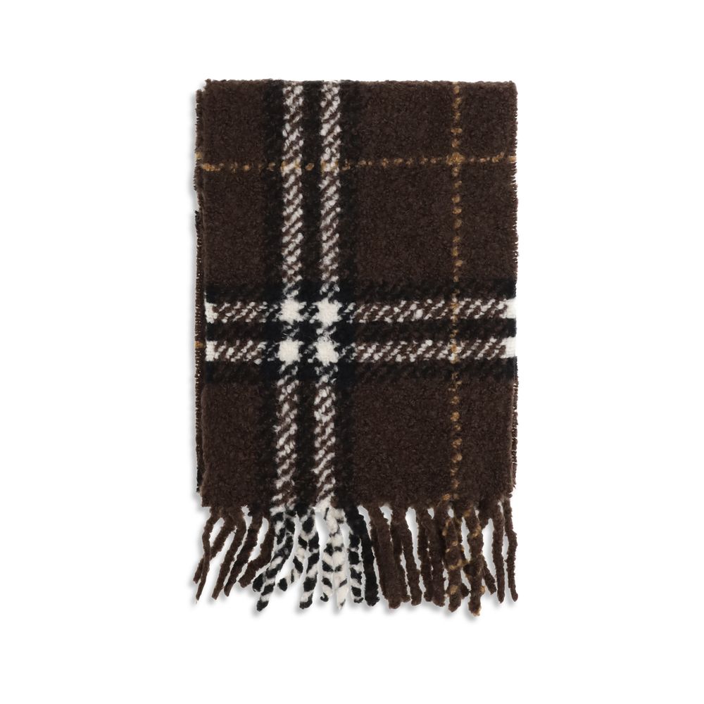 Burberry Eșarfă Maro din Alpaca
