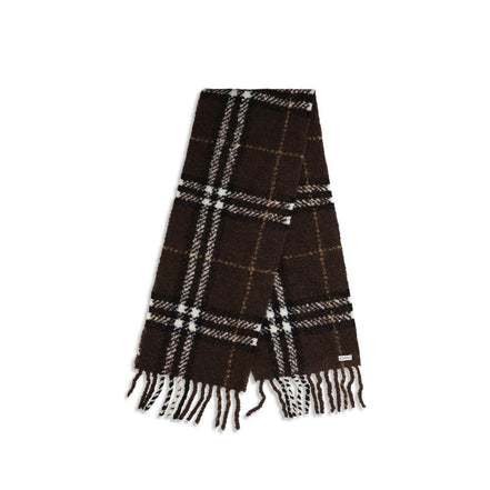 Burberry Eșarfă Maro din Alpaca