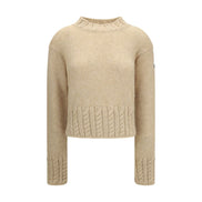 Moncler Beige Alpaca Sweatshirt