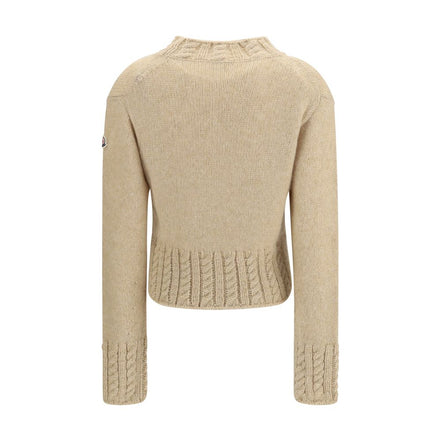 Moncler Beige Alpaca Sweatshirt