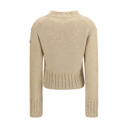 Moncler Beige Alpaca Sweatshirt