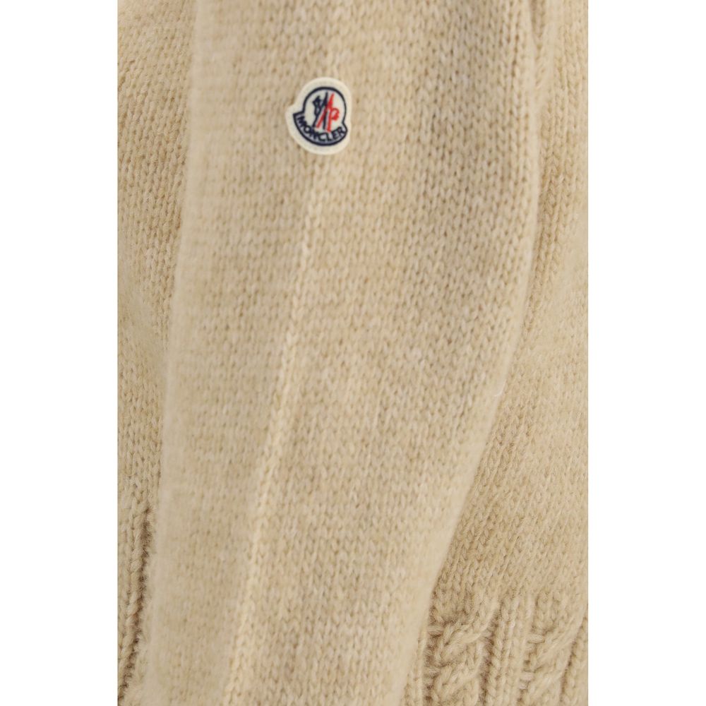 Moncler Beige Alpaca Sweatshirt