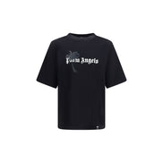 Palm Angels Tricou Negru din Bumbac