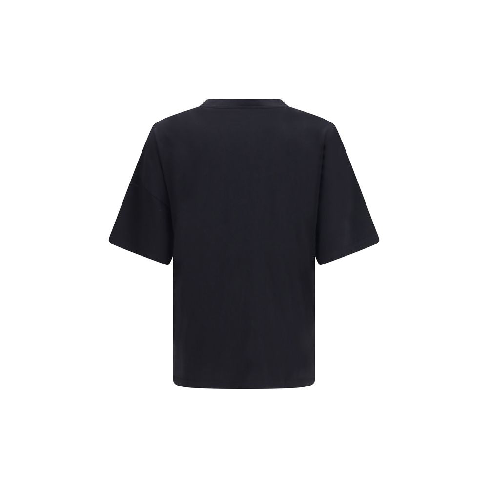 Palm Angels Tricou Negru din Bumbac