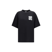 Balenciaga Black Cotton T-Shirt