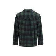 Ami Paris Bicolor Wool Full-Length Jacket