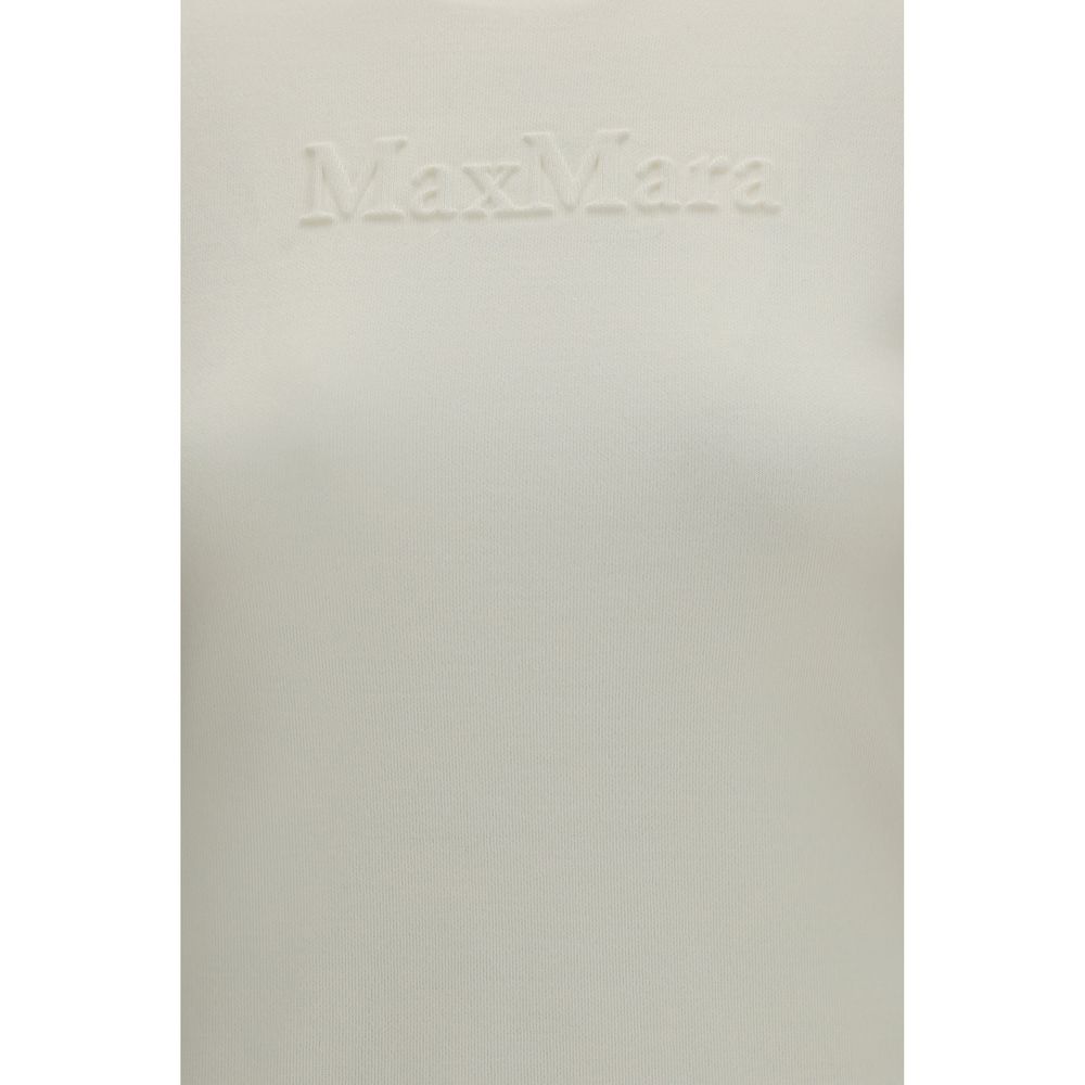 Max Mara Hanorac Alb din Lână