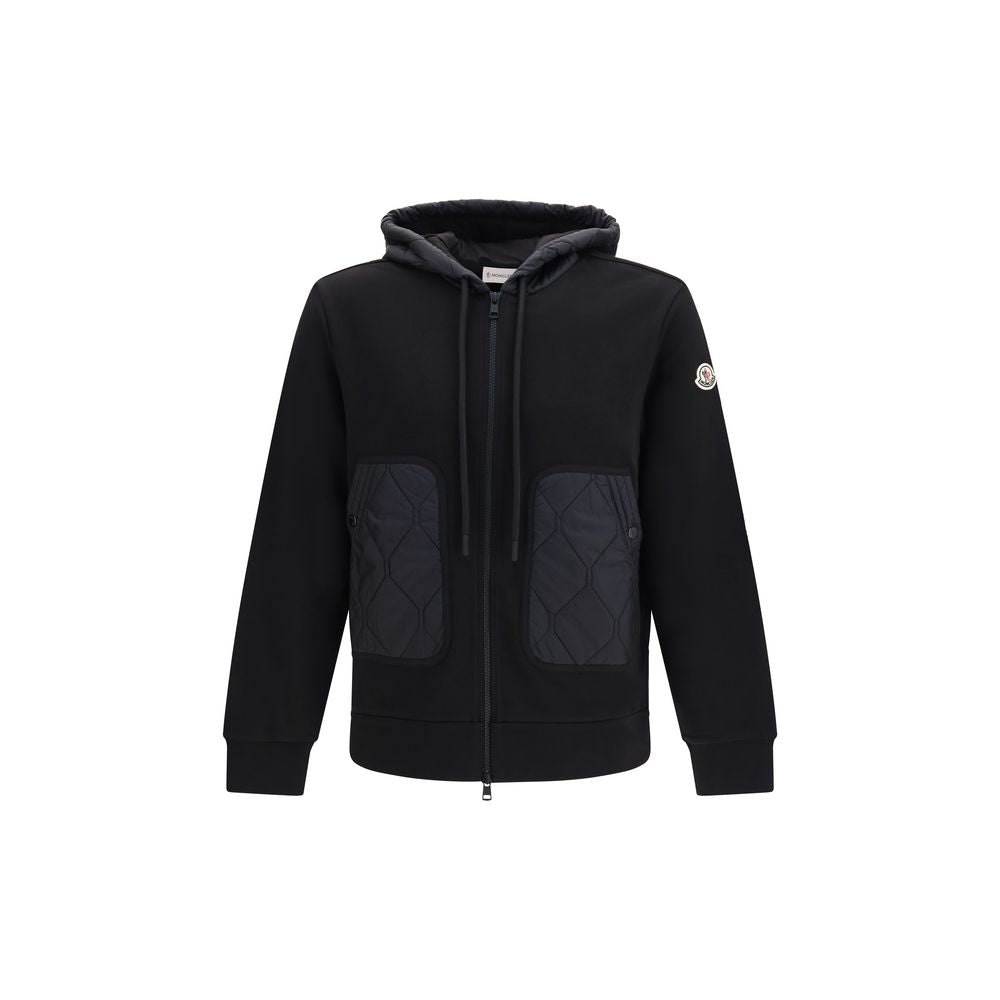 Moncler Hanorac Negru din Bumbac