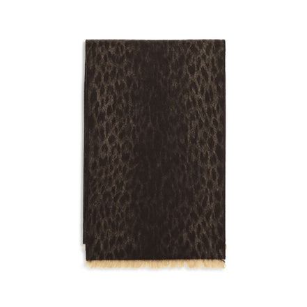 Gucci Brown Wool Scarf