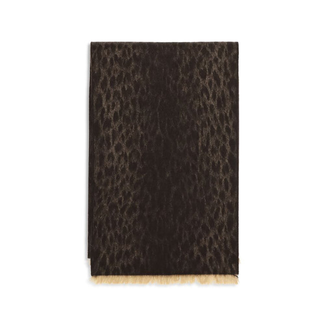 Gucci Brown Wool Scarf
