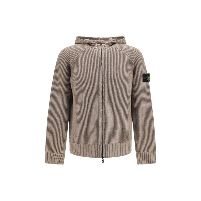 Stone Island Beige Cashmere Sweatshirt