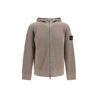 Stone Island Beige Cashmere Sweatshirt