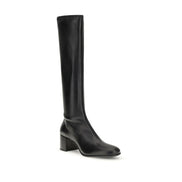 Prada Cizme Negre din Piele de Miel