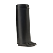 Givenchy Ghete Negre din Piele de Vițel