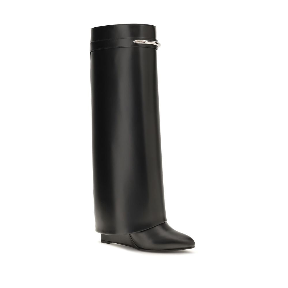 Givenchy Ghete Negre din Piele de Vițel