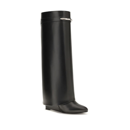 Givenchy Ghete Negre din Piele de Vițel