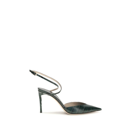Tom Ford Pantofi cu Toc Bicolori din Piele de Vițel