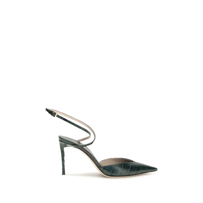 Tom Ford Pantofi cu Toc Bicolori din Piele de Vițel