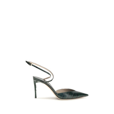 Tom Ford Bicolor Calf Leather High Heel Pumps