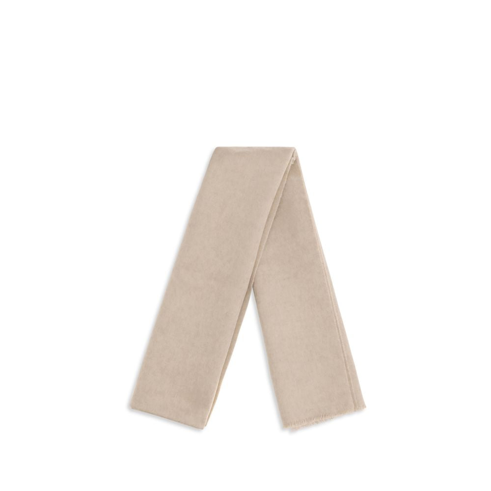 Jacquemus Fular Bej din Lână