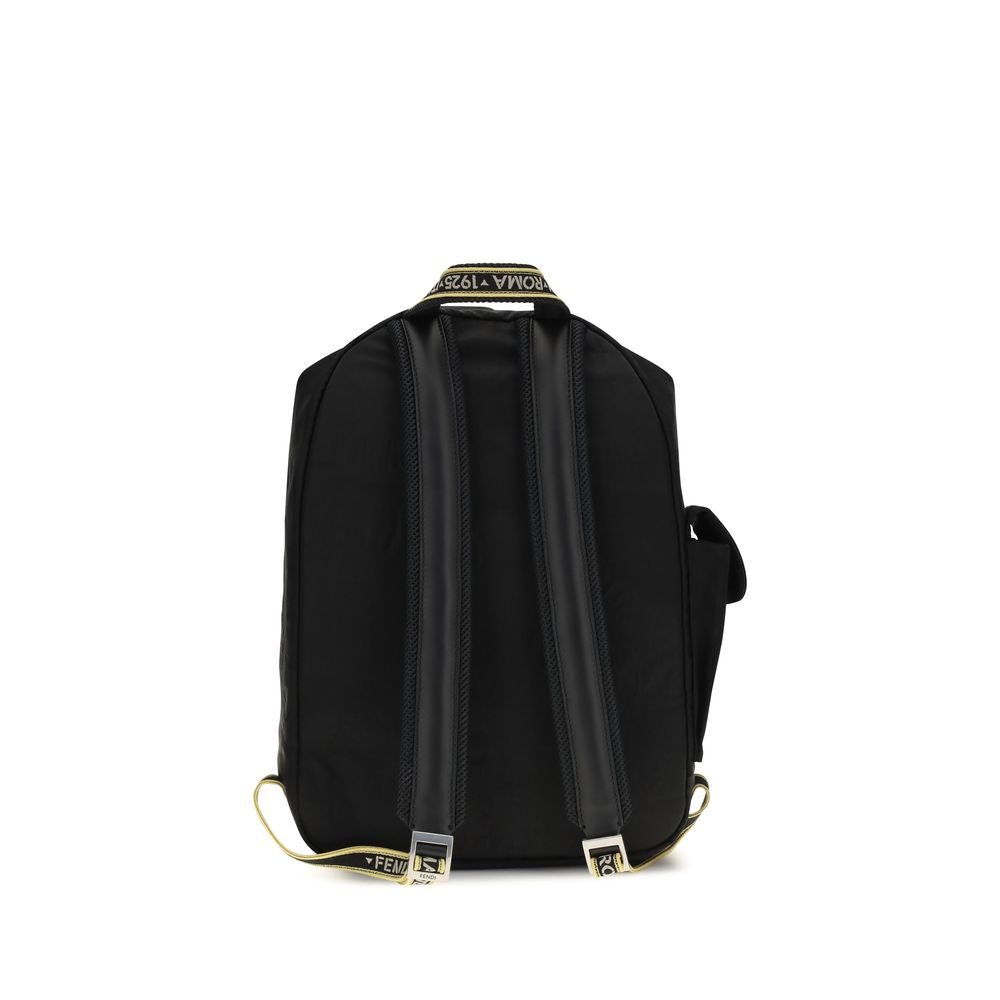 Fendi Rucsac Negru din Poliamidă