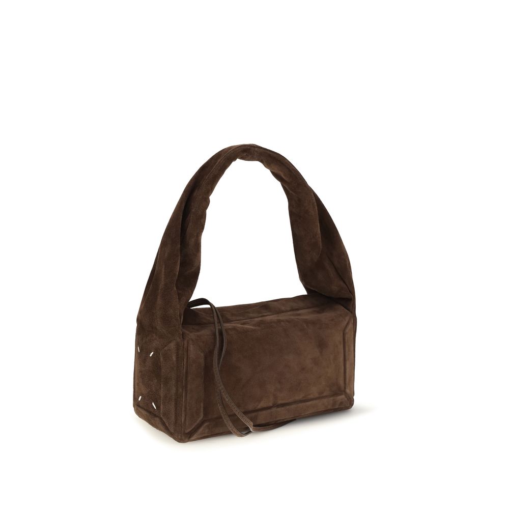 Maison Margiela Brown Calf Leather Shoulder Bag