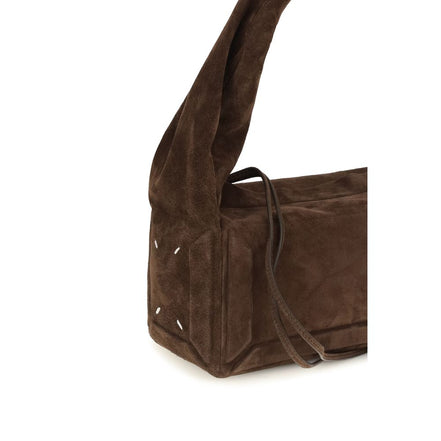 Maison Margiela Brown Calf Leather Shoulder Bag