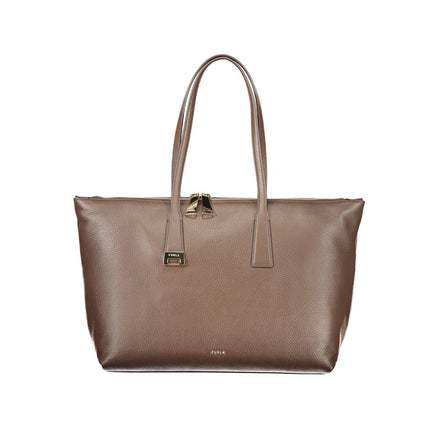 Furla Geantă Maro din Piele