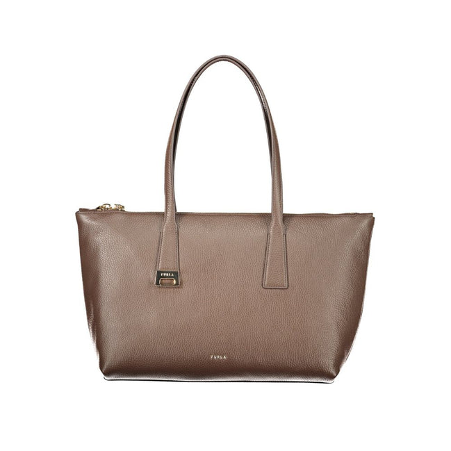 Furla Geantă Maro din Piele