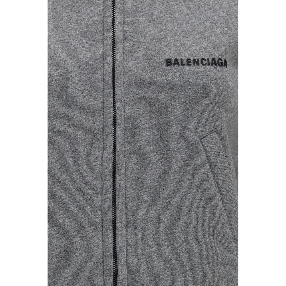 Balenciaga Hanorac Gri din Bumbac
