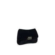 Emporio Armani Geantă Clutch Neagră din Poliester