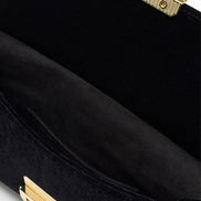 Emporio Armani Geantă Clutch Neagră din Poliester