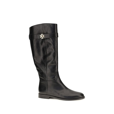 Cizme Tory Burch din Piele de Vițel Negre
