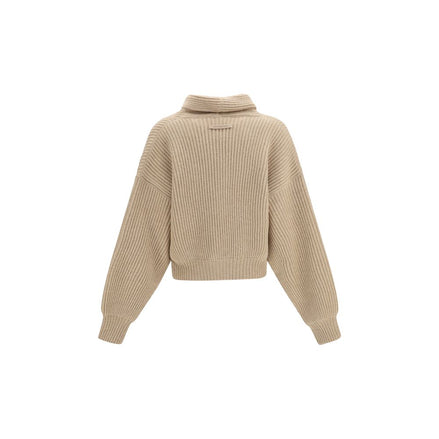 Tory Burch Cardigan Bej din Lână